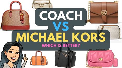 coach vs michael kors reviews